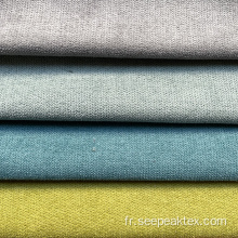 Tissu de canapé en polyester pour les meubles d&#39;ameublement textile à la maison